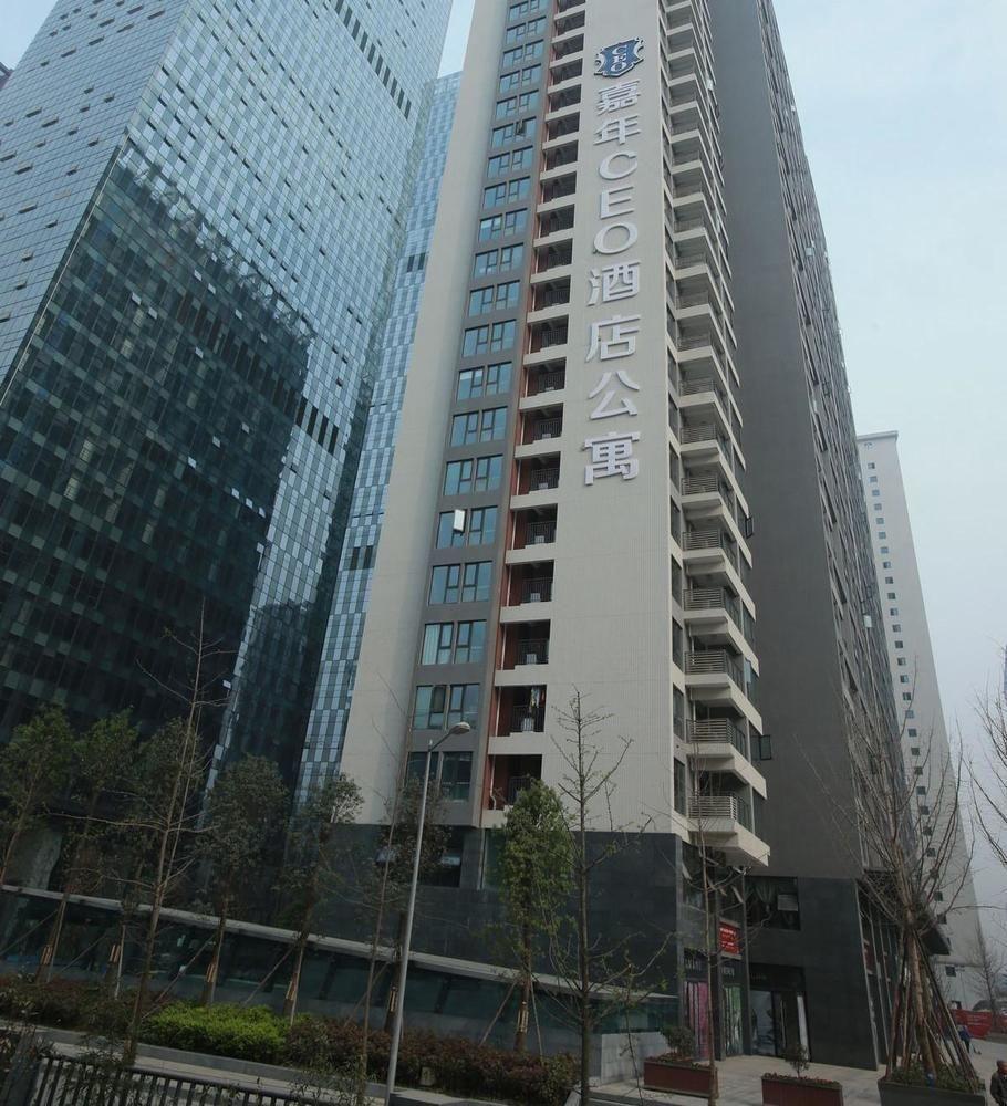 Chengdu Jianian Ceo Apartment Luaran gambar
